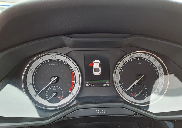 Skoda Superb cena 93700 przebieg: 163000, rok produkcji 2018 z Legnica małe 29